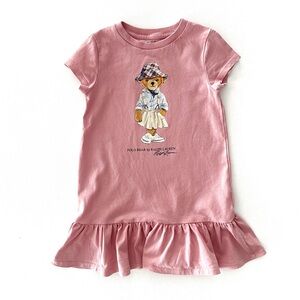 Polo Ralph Lauren
Toddler & Little Girls Polo Bear Cotton Jersey Tee Dress